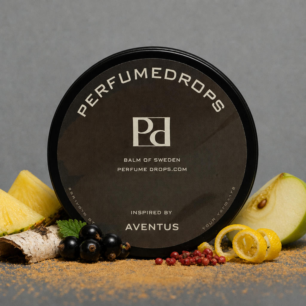 Aventus doftbalm från Perfume Drops – 50 g balm med ananas, svartvinbär och björk