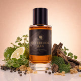 Interlude Man dupe från Perfume Drops – 50 ml eau de parfum med oud, läder och rökelse
