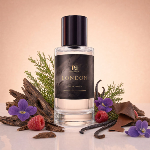 London dupe från Perfume Drops – 50 ml eau de parfum med oud, läder och vanilj
