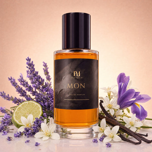 Mon Guerlain dupe från Perfume Drops – 50 ml eau de parfum med lavendel, jasmin sambac och tahitivanilj