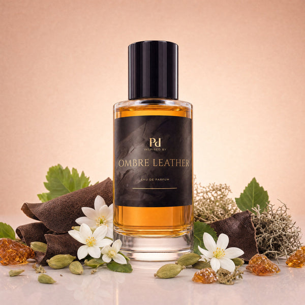 Ombre Leather dupe från Perfume Drops – 50 ml eau de parfum med läder, kardemumma och amber