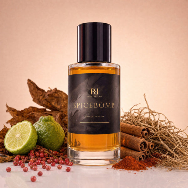 Spicebomb dupe från Perfume Drops – 50 ml eau de parfum med kanel, tobak och läder